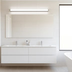 LUMINAIRE MAISON Applique murale LED design linéaire noir argent éclaire élégamment l'espace.