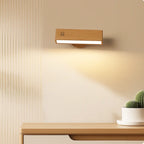 This USB LED wall light creates a warm, soft glow for cozy, inviting lighting.