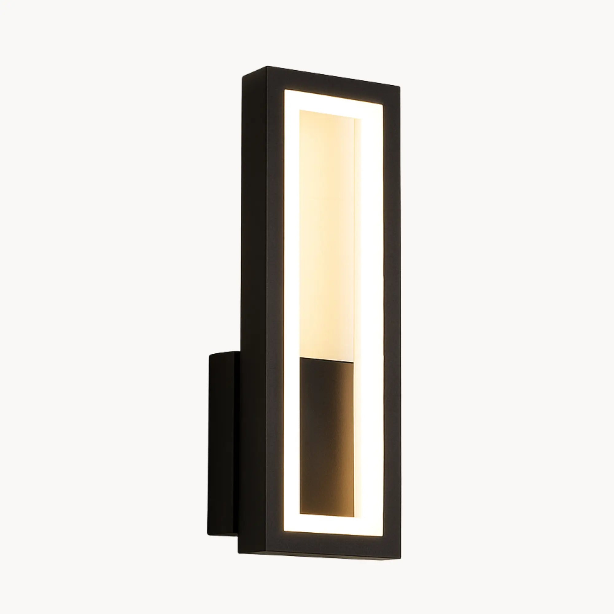 Integrated LEDs and illuminated borders deliver sleek, modern wall lighting for contemporary spaces.
