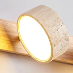 This light emits a gentle, cozy glow—perfect minimalist illumination for subtle evening ambiance.