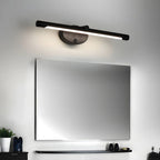 Applique murale LED noir ou doré LUMINAIRE MAISON avec éclairage intégré pour miroir.