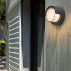 The ORLUNE HOME LED Wall Light offers motion-activated, efficient exterior lighting.