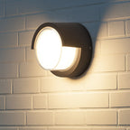 The ORLUNE HOME LED Wall Light creates a soft, warm glow against the wall.