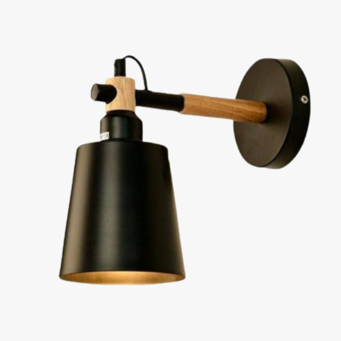 Flexible LED lighting with a black metal shade creates tailored, focused illumination for interiors.