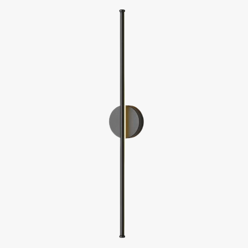 Upgrade any space with this modern black matte LED wall light—sleek, efficient illumination.