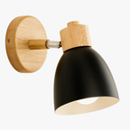 Brightens rooms with a visible bulb and vibrant cone shade for stylish, warm illumination.