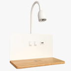 This sleek wall light offers adjustable bright LED illumination and intuitive touch controls.