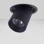 Focused, directional LED lighting with reflective interior for bright, stylish illumination.