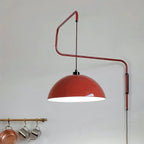 The lamp’s adjustable arm bathes the kitchen in beautiful, focused, golden light.