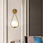 The ORLUNE HOME Moon LED Wall Light creates elegant, modern indoor illumination.