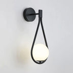 Experience soft, elegant illumination with this modern moon-shaped LED wall light.