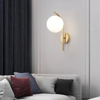 The Moon Design LED Wall Light by ORLUNE HOME adds a modern, elegant glow.
