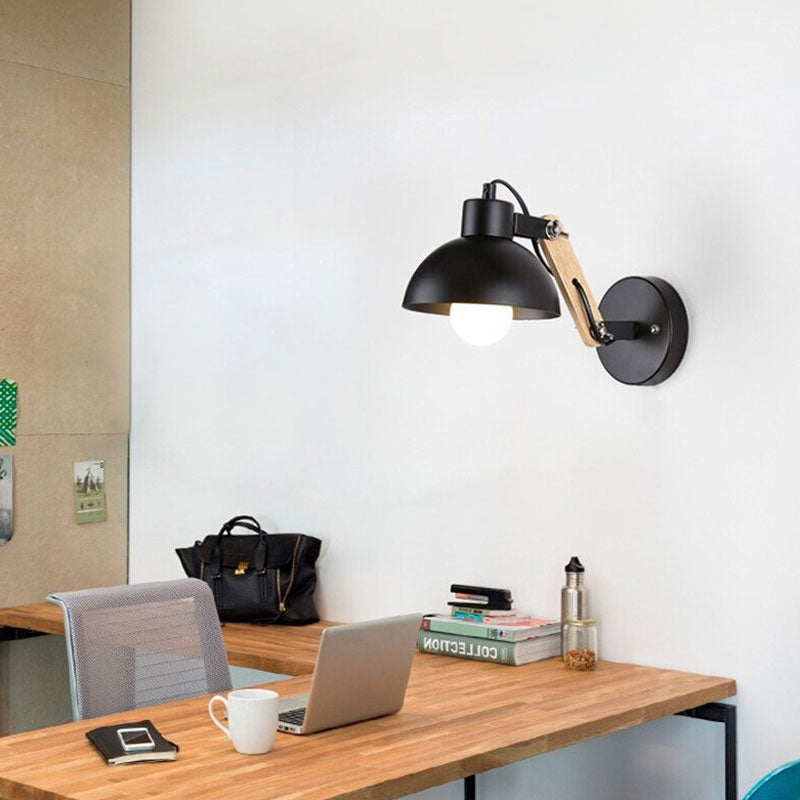 The ORLUNE HOME Retro Industrial Articulated Wall Light adds character and focused illumination.