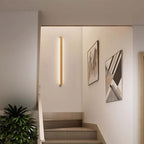 The ORLUNE HOME Modern Adjustable LED Wooden Wall Light provides sleek, contemporary illumination.