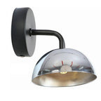 Illuminate your space with ORLUNE HOME’s LED wall light: chic, black, gold elegance.