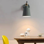 ORLUNE HOME Industrial LED Wall Light radiates elegant, warm illumination with its chic shade.