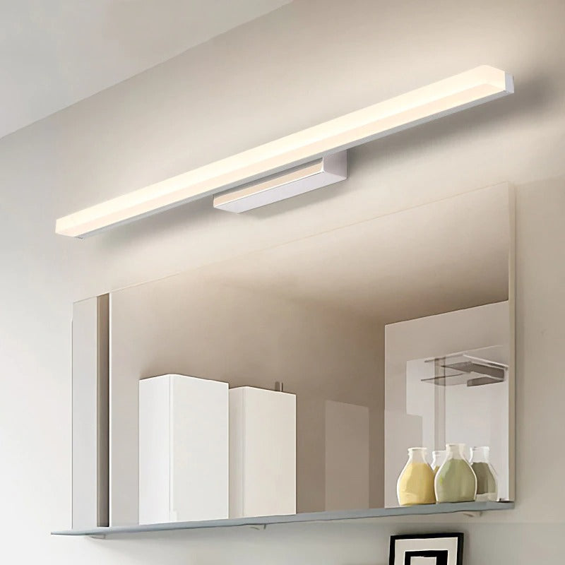 The ORLUNE HOME LED Bathroom Wall Light offers sleek, modern illumination in black chrome.