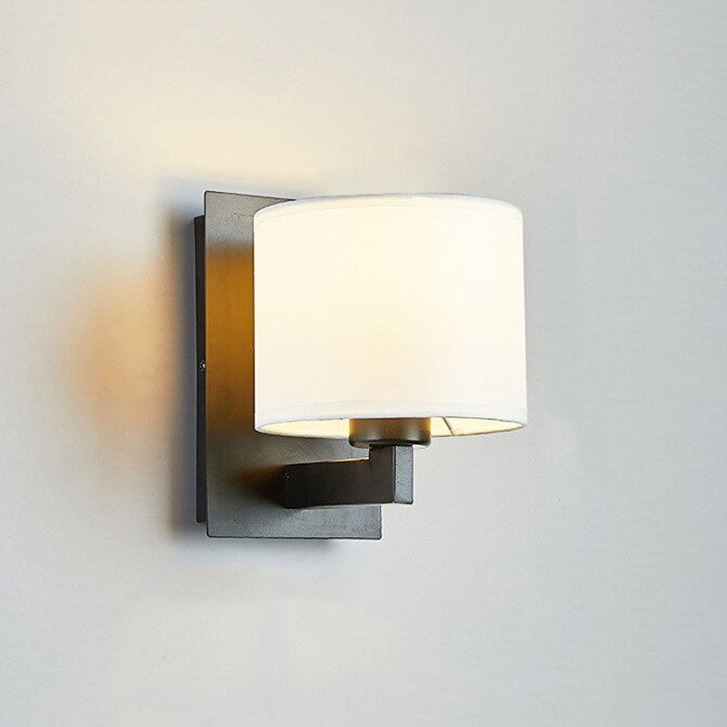 This wall light casts a warm, inviting glow and adds striking accent illumination.