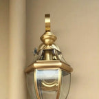 This copper wall light offers reliable, stylish illumination for any indoor or outdoor space.