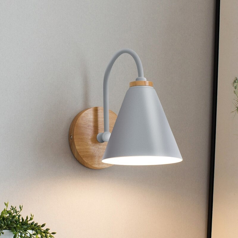 This lamp casts a soft, warm glow that beautifully brightens up the surrounding space.