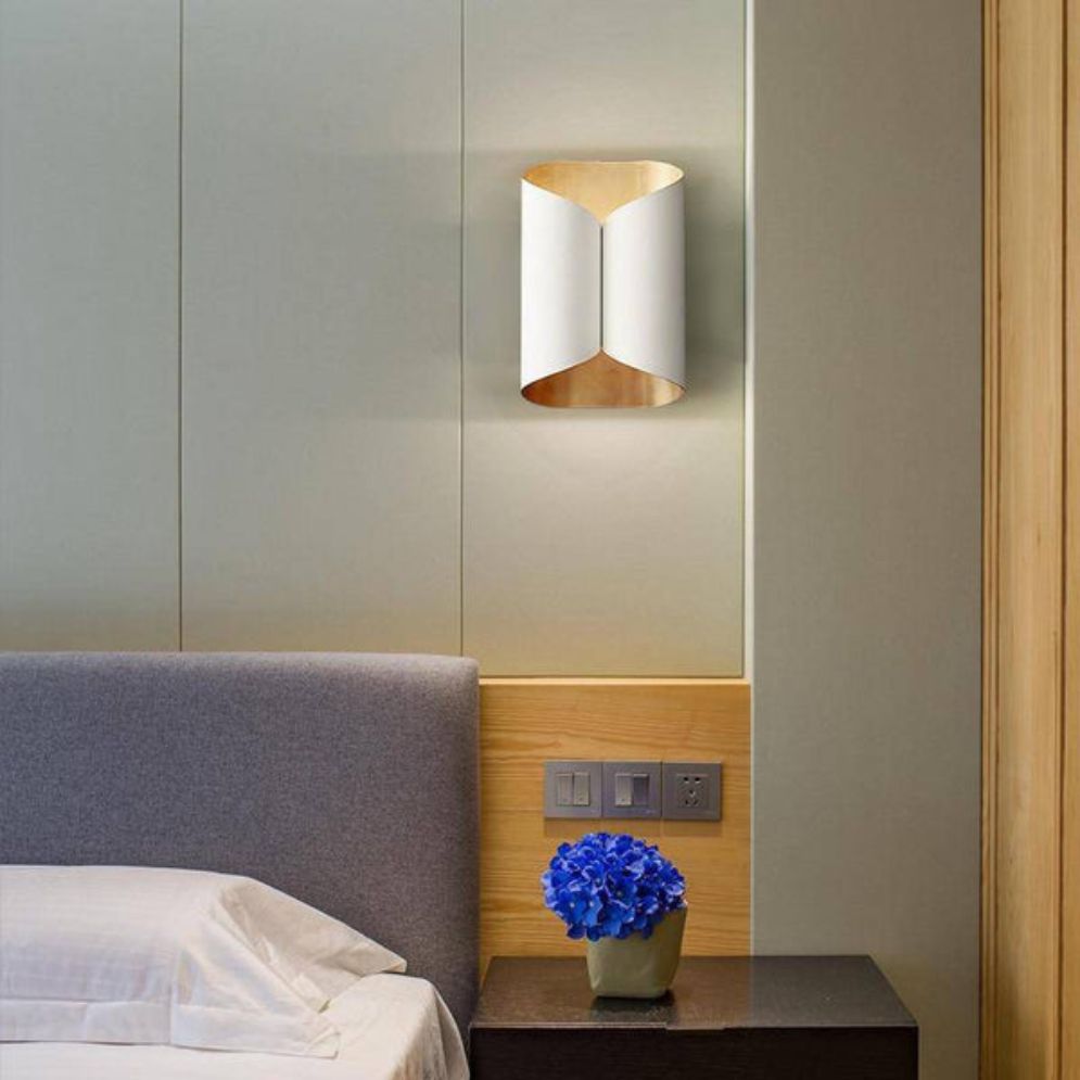 The ORLUNE HOME Black Metal Industrial Wall Light with Curved Tubes adds sleek, moody illumination.