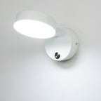 Experience perfect illumination with this modern, adjustable LED wall light and convenient control switch.